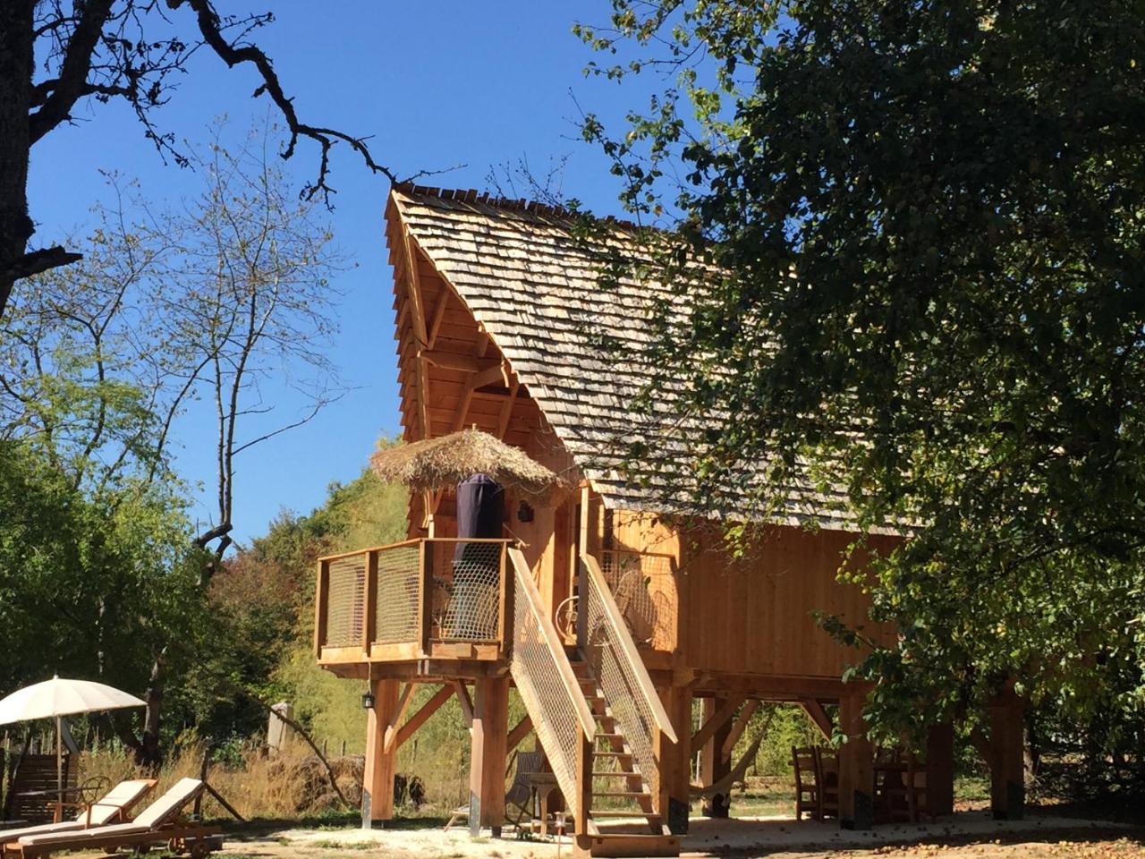 Ecolodge Beauregard Treigny Eksteriør billede