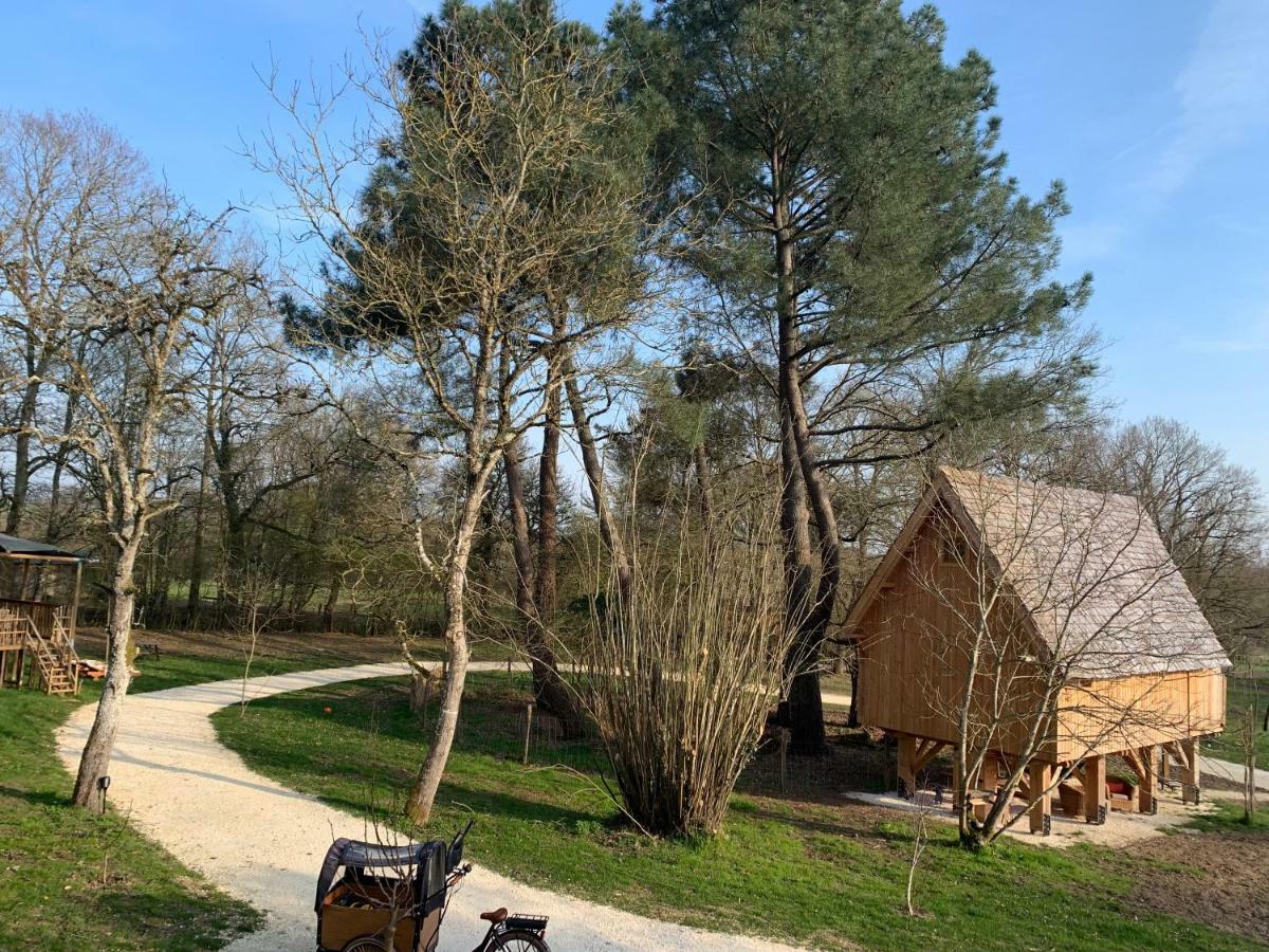 Ecolodge Beauregard Treigny Eksteriør billede