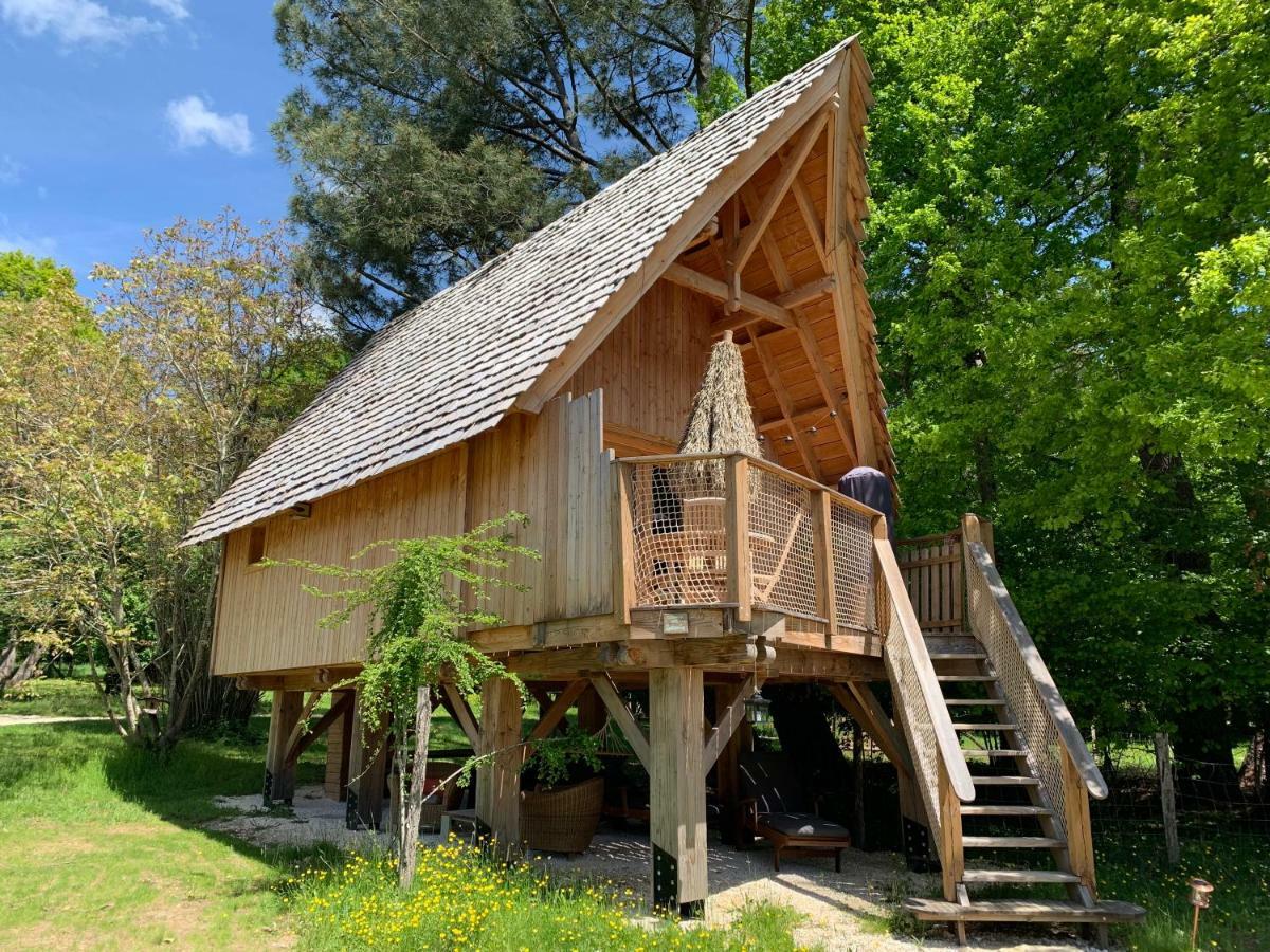 Ecolodge Beauregard Treigny Eksteriør billede